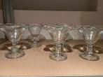 Ijscoupe glas 5x, Ophalen of Verzenden, Gebruikt, Bierglas