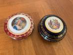 Twee Bonbonnières van Limoges Porselein, Antiek en Kunst, Ophalen of Verzenden