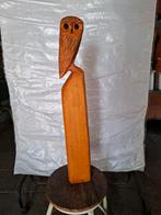 Houten Steenuil Tuinbeeld - Douglas Hout, Ophalen, Gebruikt, Hout, Dierenbeeld