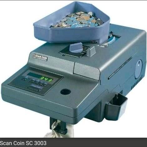 Scan Coin SC 3003 geldtelmachine munttelmachine, Postzegels en Munten, Munten en Bankbiljetten | Toebehoren, Ophalen of Verzenden