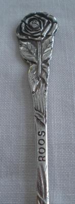 Oud bloemen lepeltje Roos - Rotterdam Ammanstichting, Ophalen of Verzenden