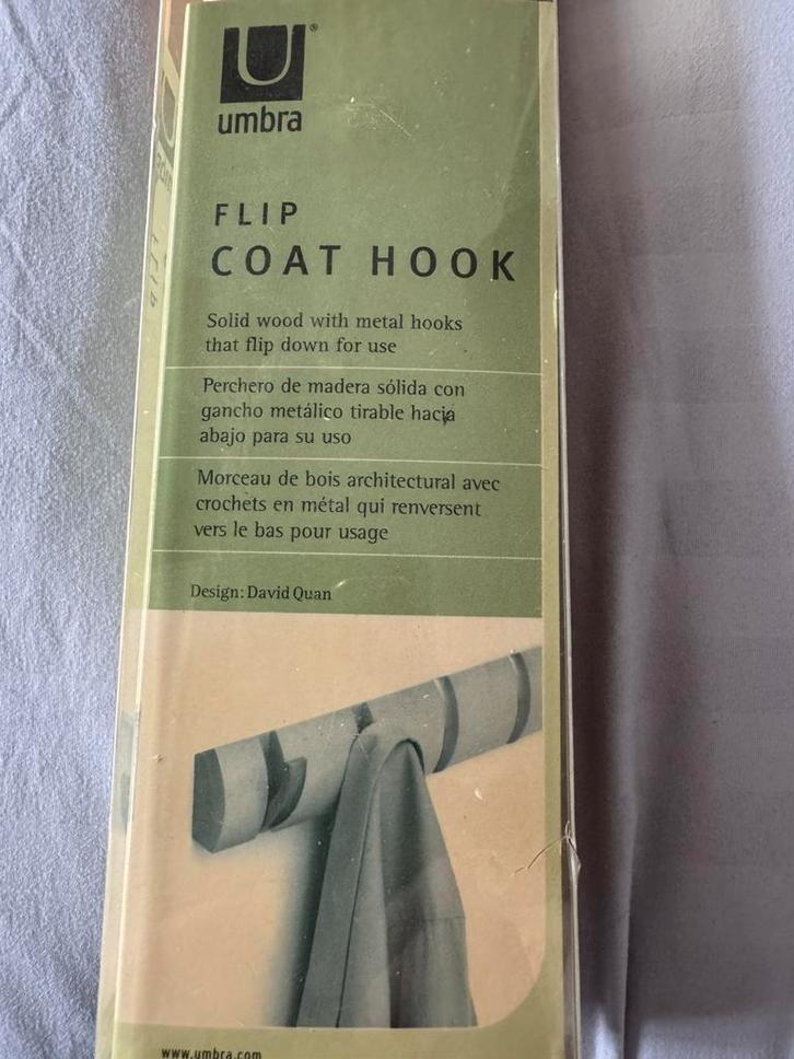 Umbra kapstok 5 haken, nieuw, Huis en Inrichting, Stoffering | Gordijnen en Lamellen, Zo goed als nieuw, Minder dan 100 cm, 50 tot 100 cm