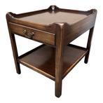 Super mooie klassiek Engelse end table bijzettafel Rackstraw, Huis en Inrichting, Ophalen, Gebruikt, Rechthoekig, Hout