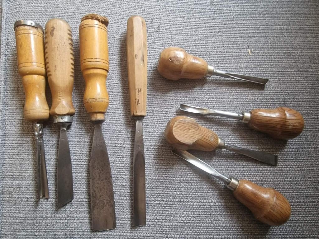 Gezocht: gutsen, beitels en kloppers, Ophalen of Verzenden, Gebruikt