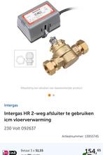 2 wegklep intergas, Doe-het-zelf en Verbouw, Verwarming en Radiatoren, 30 tot 80 cm, Cv-ketel of Combi-ketel, Minder dan 60 cm