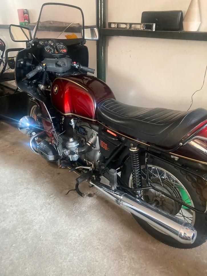 BMW Tour R 100 RS - Red Smoke - 1977, Motoren, Motoren | BMW, Particulier, Toermotor, Cardan-aandrijving, Ophalen