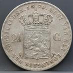 Zilveren rijksdaalder 1870 - 2 1/2 gulden 1870 Willem 3, Postzegels en Munten, Munten | Nederland, Koning Willem III, Verzenden