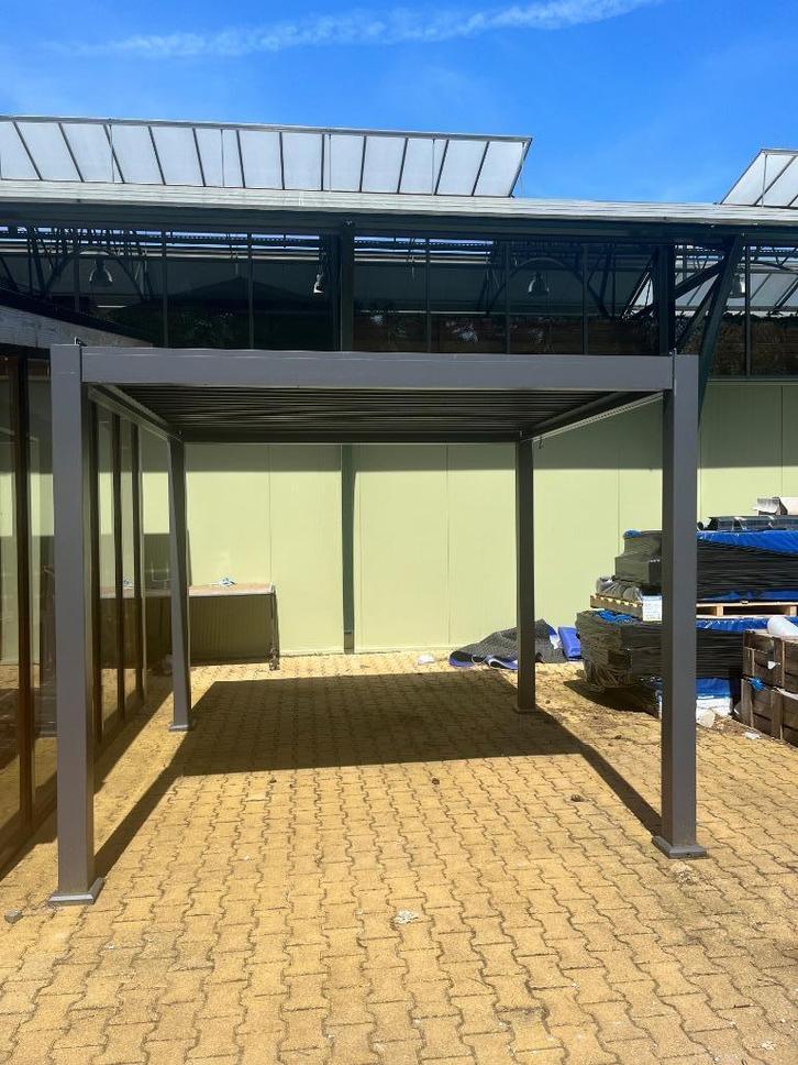 Fonteyn overkapping Milano 290x290, Tuin en Terras, Tuinhuizen, Zo goed als nieuw, Overige typen, Overige materialen, 250 tot 500 cm