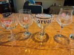 Diverse bierglazen oa Grolsch proeverij, Orval, Croy,.HJ, Ophalen of Verzenden, Zo goed als nieuw, Bierglas