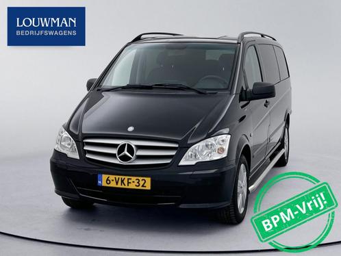 Mercedes-Benz Vito 113 CDI 320 Lang DC Luxe Dubbele cabine C, Auto's, Bestelauto's, Bedrijf, Te koop, ABS, Airconditioning, Alarm