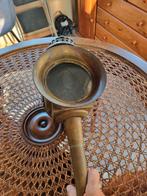 Antieke messing scheepslantaarn, Ophalen of Verzenden, Brons