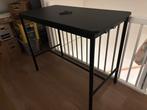 IKEA Bartafel 130x70 matzwart, Ophalen, 50 tot 100 cm, Zo goed als nieuw, Metaal