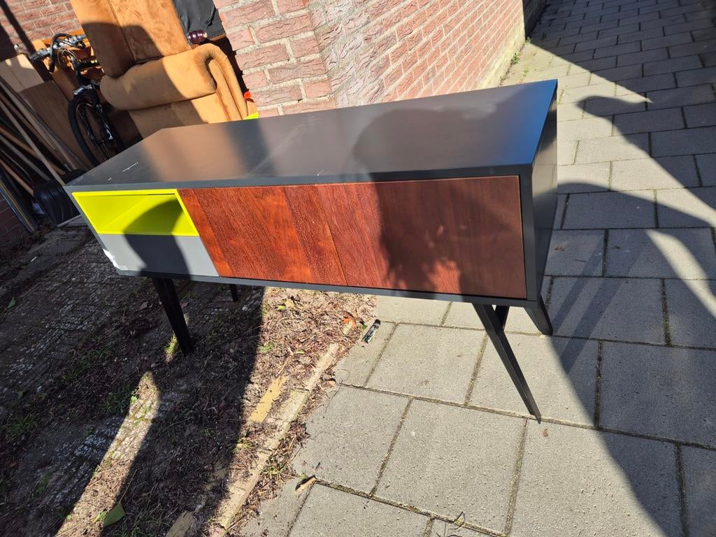 Zuiver Alps Kast - Stijlvol en Praktisch, Huis en Inrichting, Kasten | Dressoirs, Gebruikt, 100 tot 150 cm, 25 tot 50 cm, Met lade(s)