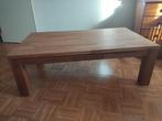 Salontafel massief houten, houtkleur 120x70x40, Huis en Inrichting, Ophalen, 100 tot 150 cm, 50 tot 100 cm, Zo goed als nieuw