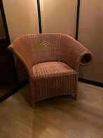 Jan de Bouvrie Rotan Stoel, Huis en Inrichting, Fauteuils, Gebruikt, Minder dan 75 cm, Riet of Rotan, Ophalen of Verzenden