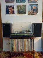 Vintage PHILIPS 953 platenspeler stereo music center + boxen, Ophalen, Philips, Gebruikt, Pitch-regelaar