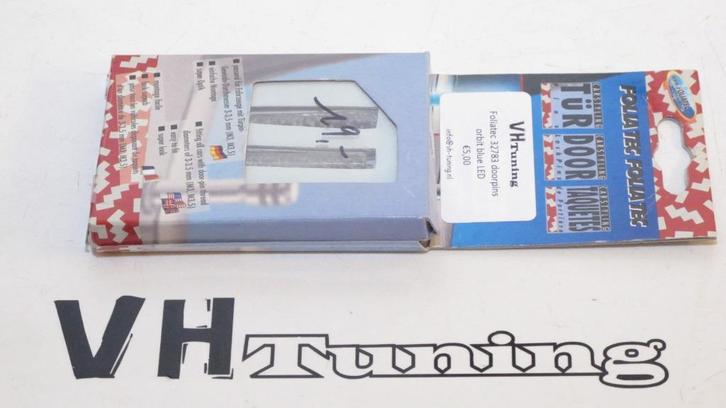 Foliatec 32783 doorpins orbit blue LED, Auto diversen, Tuning en Styling, Ophalen of Verzenden