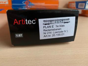 Artitec 20.155.01 Personenrijtuig Plan E 1e klasse Nr 214 beschikbaar voor biedingen