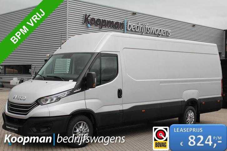 Iveco Daily 35S18A8 3.0 180pk L4H2 Automaat | Navi | Camera, Auto's, Bestelauto's, Te koop, ABS, Achteruitrijcamera, Adaptive Cruise Control