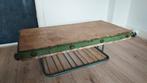 Stoere industriële vintage salontafel, 50 tot 100 cm, Minder dan 50 cm, Gebruikt, Ophalen