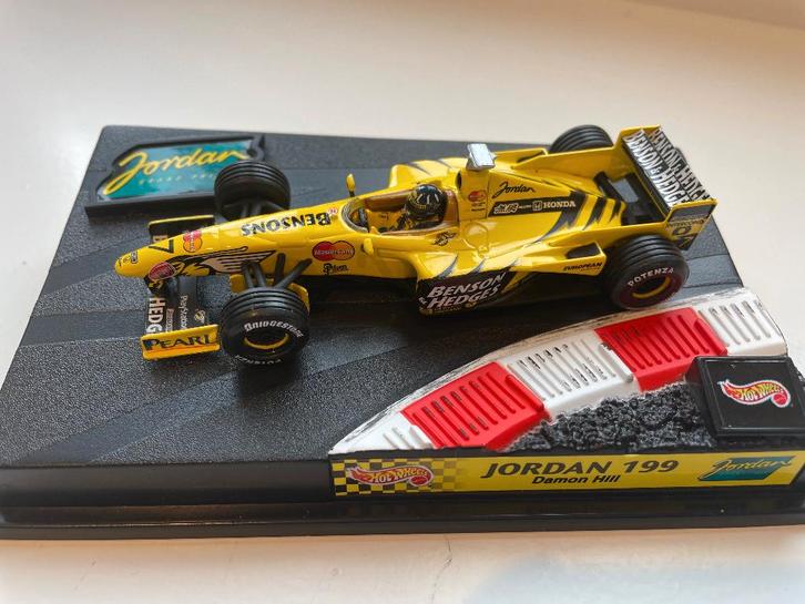 Jordan Mugen Honda 199 Damon Hill 1999, Verzamelen, Automerken, Motoren en Formule 1, Zo goed als nieuw, Formule 1, Ophalen of Verzenden