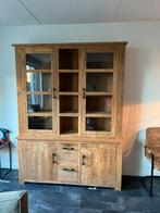 dressoir met cabinet, Huis en Inrichting, Kasten | Dressoirs, Ophalen, Gebruikt, 25 tot 50 cm, Teakhout