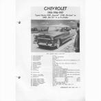 Chevrolet Typen 6 cil. en 8 cil. Vraagbaak losbladig 1955-19, Boeken, Auto's | Boeken, Gelezen, Chevrolet, Ophalen of Verzenden