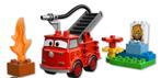 Duplo 6132 Brandweerwagen Cars - Complete Set, Kinderen en Baby's, Speelgoed | Duplo en Lego, Ophalen of Verzenden, Zo goed als nieuw