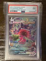 Gengar VMAX 271/264 PSA 9 - Fusion Strike Secret, Ophalen, Zo goed als nieuw, Losse kaart