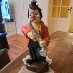 Clown Beeldje 29 bij 11 cm groot, Verzamelen, Beelden en Beeldjes, Ophalen of Verzenden, Zo goed als nieuw, Mens