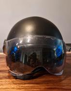 Scooterhelm (Vinz,  zwart van kleur,  57 cm), Fietsen en Brommers, Ophalen of Verzenden