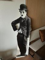 Laurel & Hardy en Charlie Chaplin Kartonnen Borden Levensgro, Antiek en Kunst, Ophalen