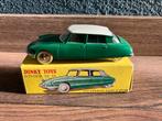 Dinky Toys Citroën DS 19 Groen met Doos, Hobby en Vrije tijd, Modelbouw | Auto's en Voertuigen, Gebruikt, Auto, 1:32 tot 1:50