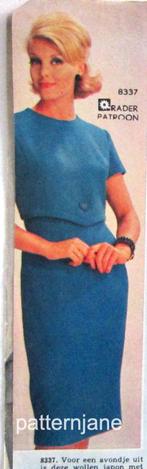 Madeleine januari 1964 - vintage mode maken / jaren 60 -, Hobby en Vrije tijd, Kledingpatronen, Vrouw, Overige merken, Gebruikt