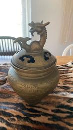 Bronzen chinese wierookhouder, Antiek en Kunst, Ophalen of Verzenden