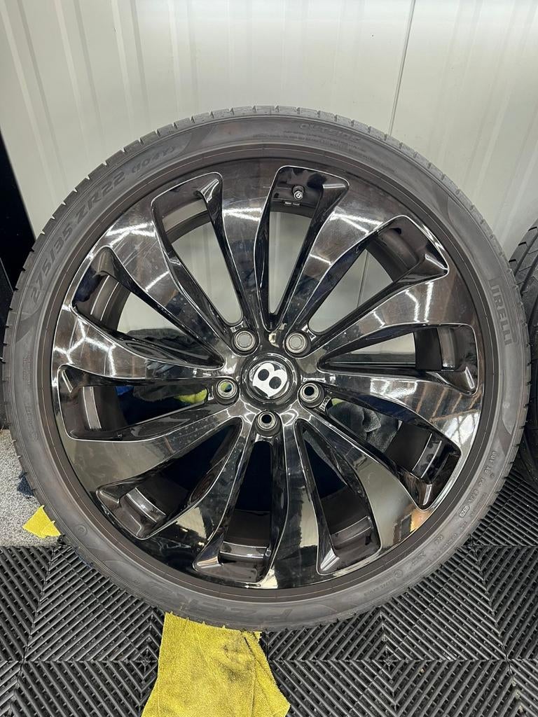 Bentley Flying Spur 22 inch velgen (Origineel), Ophalen, Gebruikt, Velg(en), 275 mm
