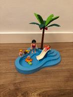 Playmobil 6673 Kinderbadje met Glijbaan, Kinderen en Baby's, Speelgoed | Playmobil, Ophalen of Verzenden, Gebruikt, Complete set