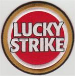 Lucky Strike stoffen opstrijk patch embleem #3, Verzenden, Nieuw, Auto's