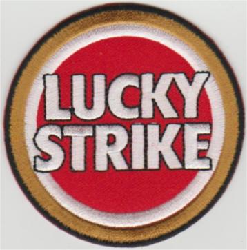 Lucky Strike stoffen opstrijk patch embleem #3 beschikbaar voor biedingen