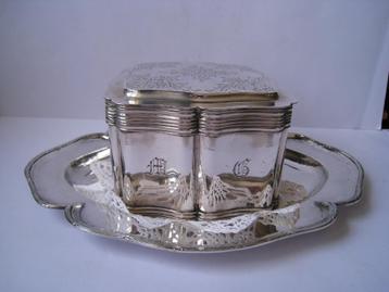 ZILVER - ZILVEREN KOEKTROMMEL  1858  AMSTERDAM beschikbaar voor biedingen