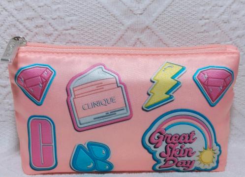 Clinique Toilettas Roze, Sieraden, Tassen en Uiterlijk, Toilettassen, Nieuw, Roze, Verzenden