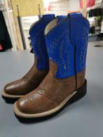 Nieuwe mini westernlaarzen blauw/cognac 20,21,22, Schoenen, Nieuw, Jongen of Meisje, Ophalen of Verzenden