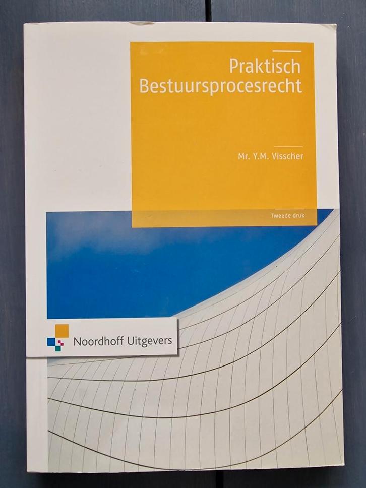 Praktisch Bestuursprocesrecht - Mr. Y.M. Visscher, Boeken, Studieboeken en Cursussen, Nieuw, HBO, Alpha, Ophalen of Verzenden
