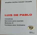 LUIS DE PABLO, Ophalen of Verzenden, Barok, Zo goed als nieuw, Overige formaten