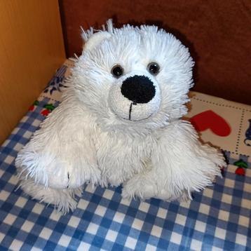 Witte KiKa beer knuffel kleine versie 22 cm groot  beschikbaar voor biedingen
