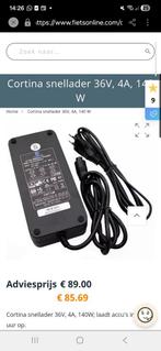 Cortina snellader, Ophalen of Verzenden, Zo goed als nieuw