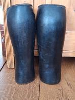 Vintage lederen beenkappen military cavalerie begin 1900, Ophalen