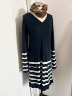Tricot jurk Lacoste maat 42, Blauw, Maat 42/44 (L), Ophalen of Verzenden, Zo goed als nieuw
