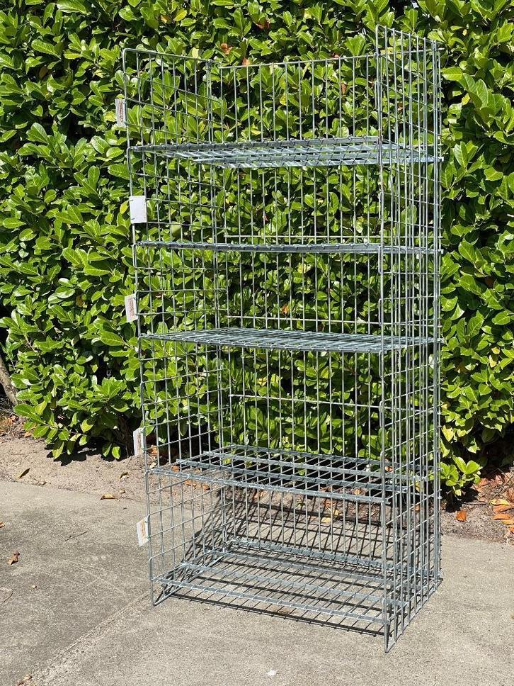 Draadmand racken, opslag kasten, in hoogte verstelbaar, Huis en Inrichting, Kasten | Kledingkasten, Zo goed als nieuw, 150 tot 200 cm