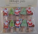 KNIJPERTJES - 10 STUKS 1 EURO - KERST